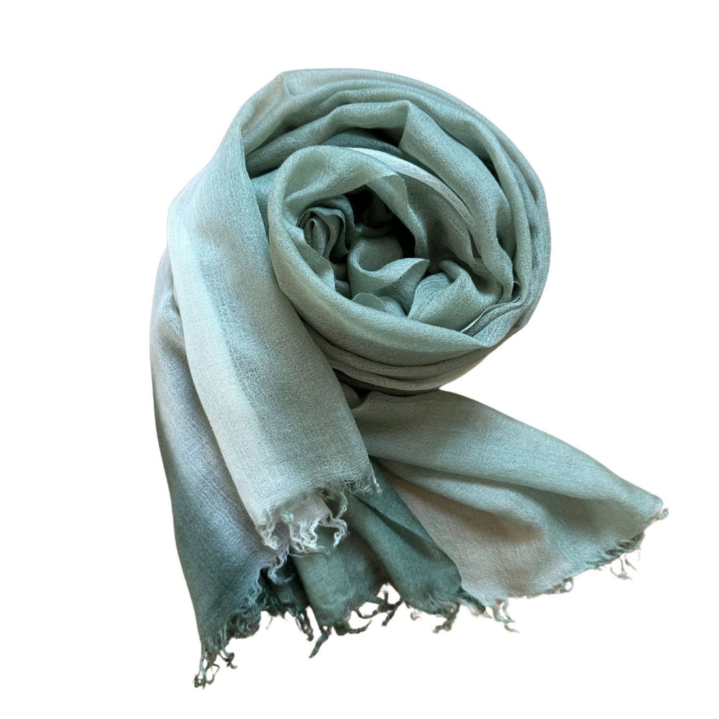 Olive Cashmere Shawl
