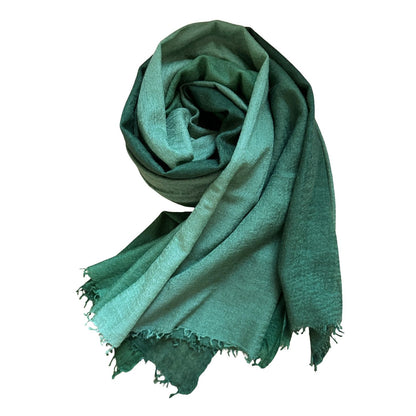 Evergreen Baby Cashmere Shawl