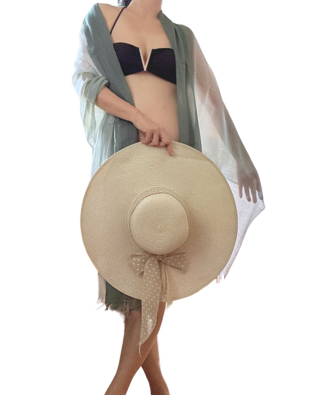 Olive Cashmere Shawl