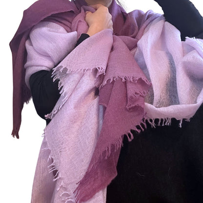 Lavender Baby Cashmere Stole