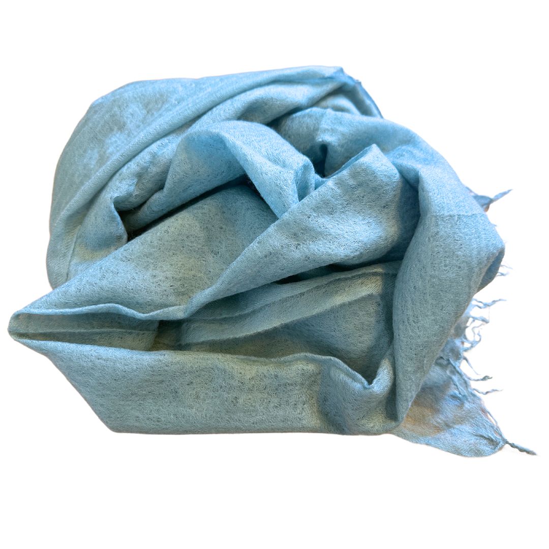 Cerulean Cashmere Stole