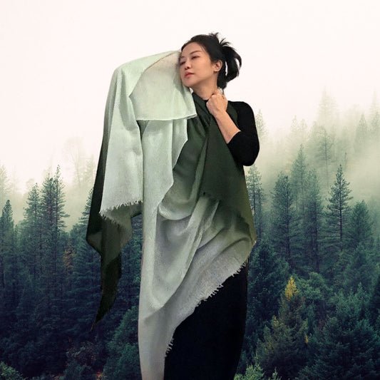 Forest Baby Cashmere Stole