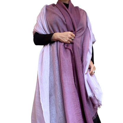 Lavender Baby Cashmere Stole