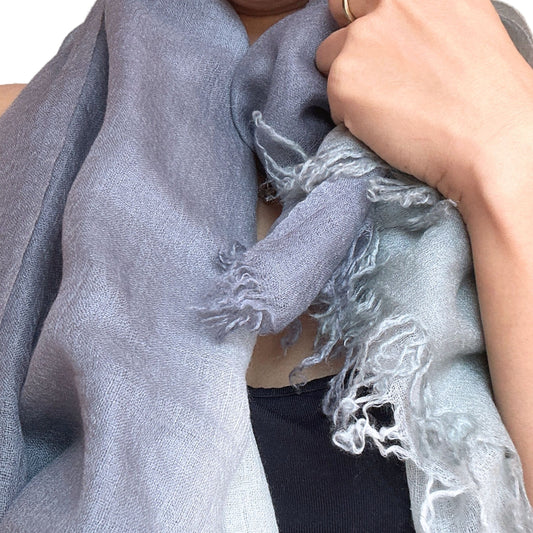 Lagoon Cashmere Shawl