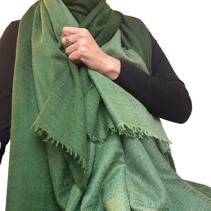 Evergreen Baby Cashmere Stole