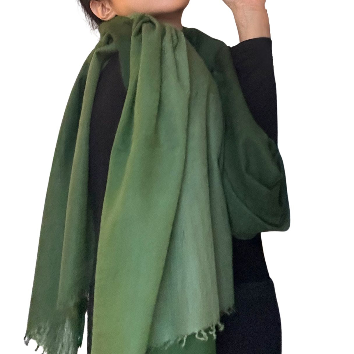 Evergreen Baby Cashmere Stole