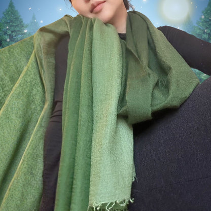 Evergreen Baby Cashmere Stole