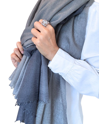 Nordic Dust Baby Cashmere Shawl