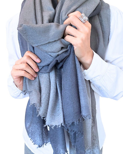 Nordic Dust Baby Cashmere Shawl